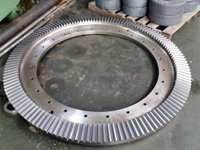 China Large Size Straight Bevel Gear With AISI 4140 Steel 42CrMo Steel Te koop