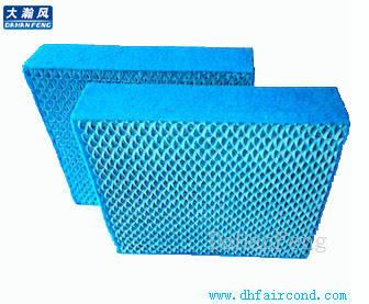 China DHF Blue cooling pad/ evaporative cooling pad/ wet pad for sale