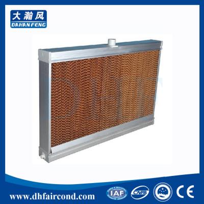 China DHF cooling pad/ evaporative cooling pad/ wet pad with aluminum frame for sale