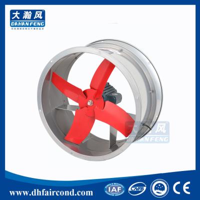 China DHF B series pipeline axial fan/ blower fan/ ventilation fan for sale