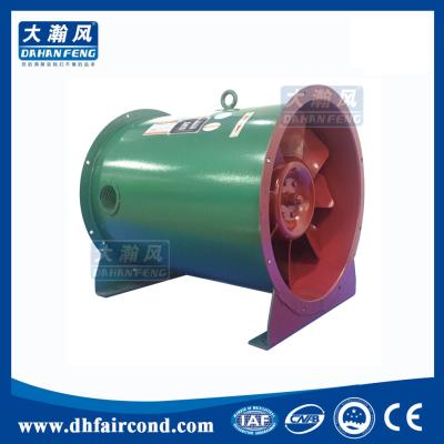 China DHF HTF fire protection ventilation fans Fire-fighting smoke exhaust axial flow fan with high temperature for sale