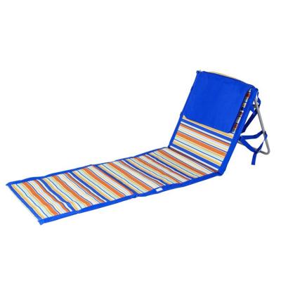 China Customized Waterproof Extended Beach Mat For Beach Travel Summe Camping Mat Sand Proof Recliner Chair Low Beach Travel Summer Vacation Day Bed Beach Blanket for sale