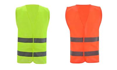 China Safety Reflective Vest for Running Cycling Vest Hi Vis Construction Vest for sale