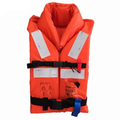 China EPE Foam Adults Life Vest Jacket Polyester 150N Marine Commercial Vessels for sale