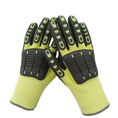 China Anti-Smash Anti-Cut Anti-Seismic Impact Discharge Mechanical Gloves Anti-Stab Anti-Squeeze Rescue Gloves for sale