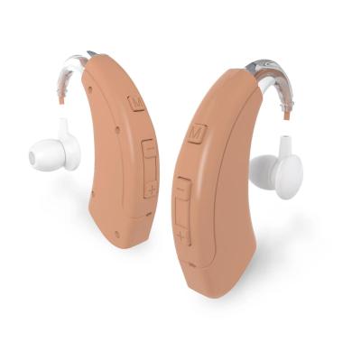China Mini audífono Magnificador de sonido Audífono recargable para sordos en venta