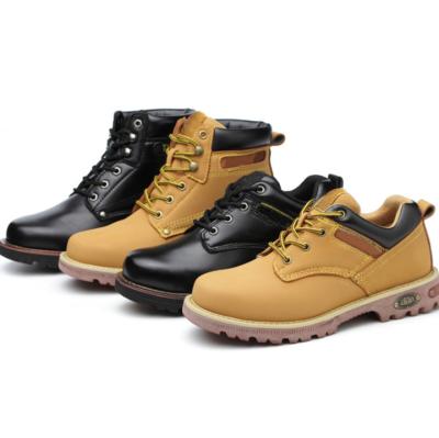 China Safety Shoes With Steel Toe Cap And Steel Midsole Safety Boots Anti-Smashing Anti-Puncture For Worker for sale