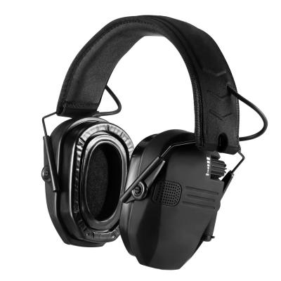 China Electronic Noise Reduction Sound Amplification Earmuff Protection Muffs Noise Reduction Headphones For Hunting en venta