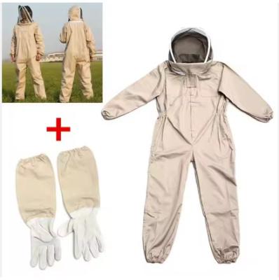 China Beekeeping Supplies Beekeeper Suit Mesh Full Suit High Quality Bee Clothing Fencing Veil for sale