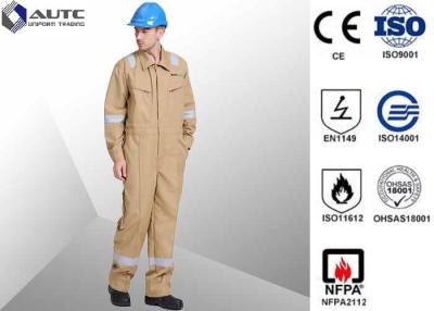 China Leichte Standort EVP-Sicherheits-Abnutzungs-Kleidung, Arbeit EVP-Kleidung Franc-Baumwolle flammhemmend zu verkaufen