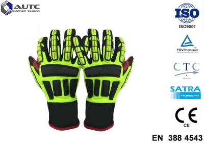 中国 救助PPEの安全手袋、耐久力のある金属の安全手袋TPR材料 販売のため