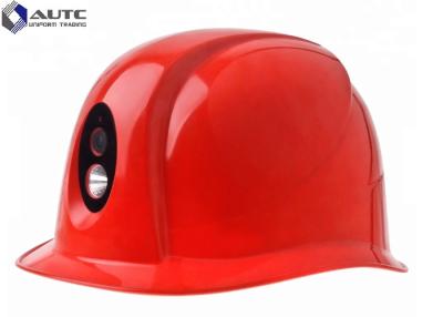 中国 個人的な保護装置PPEの安全ヘルメットの長い寿命のBluetooth GPS WiFi 4Gのトーチ ライト 販売のため