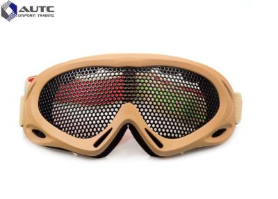 China Strechable Tactical Military Goggles , Tactical Shooting Glasses Air Ventilation for sale