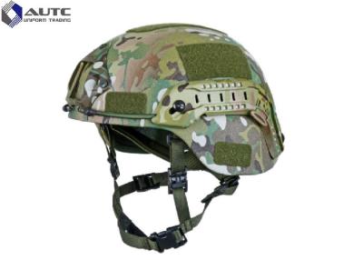 China Print Slideway Tactical Ballistic Helmet Night Vision Attachable Kevlar for sale