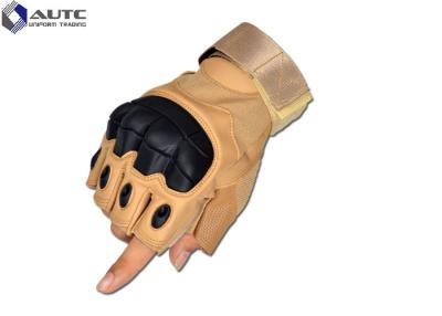 中国 ライト級選手の切口の証拠の黒の戦術的な手袋のナイロン屋外XS-XLによってカスタマイズされるサイズ 販売のため