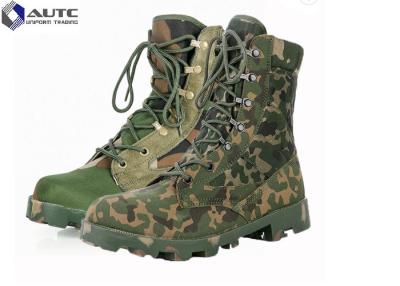 China Heavy Duty  Law Enforcement Boots , Tan Combat Boots Insulated Fashion for sale