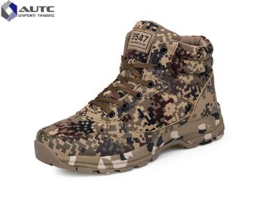 China Sapatas táticas militares de borracha, tela de malha militar do ar da floresta dos E.U. das botas de deserto à venda