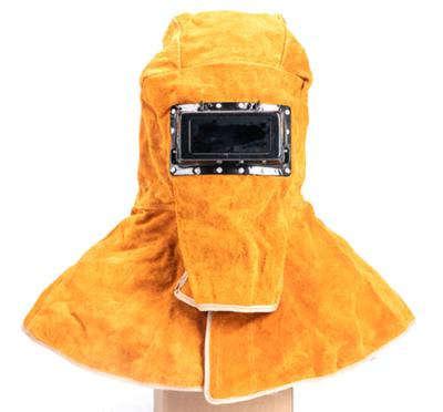 China Automatisches Schweißensturzhelm-Argon-Bogen-Kopf brachte Rindleder-schweißende Maske an zu verkaufen