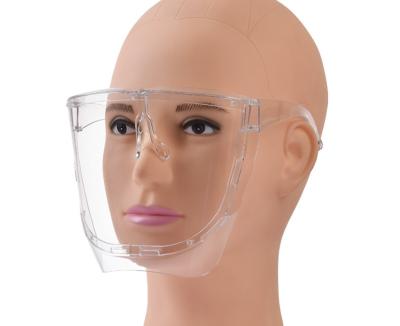 China Polycarbonate 40G Anti Splash Safety Transparent Face Shield for sale