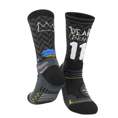 China Breathable Mid Tube Socks Manufacturers Branded Dropship Socks In Bulk Wholesale Good Quality Elite Basketball Team Men Socks For Adults for sale