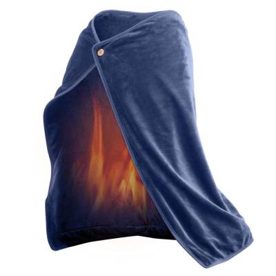 China Household USB Warm-Up Heating Electric Throw Blankets Washable for sale