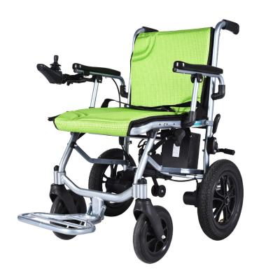 China Portable 20km Mobility Walking Aids Electric Wheelchair Scooters Aluminum Foldable for sale