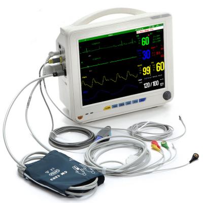 China 12in Hospital Vital Sign Patient Monitor 800×600 DPI ICU ETCO2 for sale
