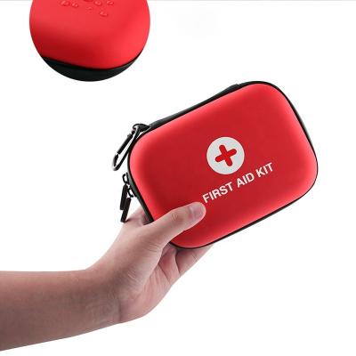 China PU EVA Portable First Aid Bag Red Pouch For Workplace for sale