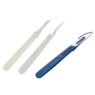 China 10 36 Disposable Medical Scalpel Surgical Knife Carbon Steel Stainless for sale