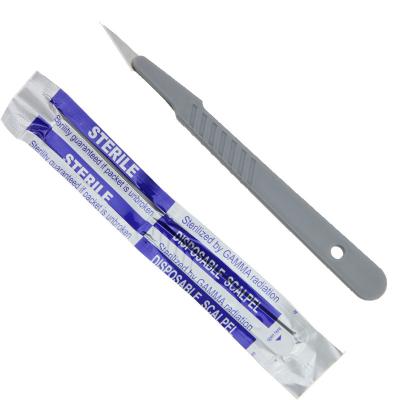 Китай Скальпель зубоврачебного оборудования театра деятельности стерильный устранимый с ручкой продается