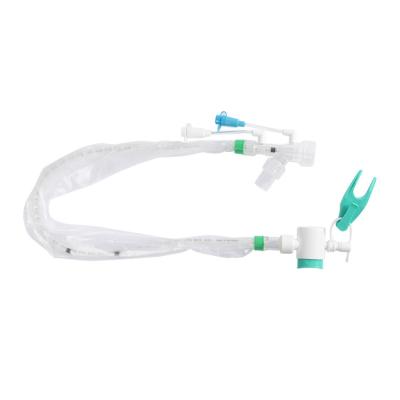 China 72h Closed Suction Catheter PVC Consumable Medical Supplies 16fr Single Use for sale