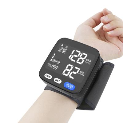 China AAA Battery Digital Blood Pressure Monitor Wrist Type ABS Plastic Healthcare Medical Supplies for sale