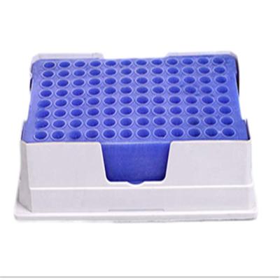 China 96 Well PCR Cooling Block 0.2ml , 0.5ml PCR Cooler Rack for sale