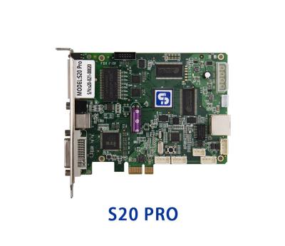China Sysolution DVI Sync Sending Card S20 Pro,1.3 Million pixels, Dual Ethernet Outputs for sale