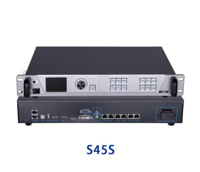 Китай 2 в 1 видео- процессоре S45S с 6 портами сети стандарта Ethernet 3,9 миллиона дисплей изображений пикселов 4 продается