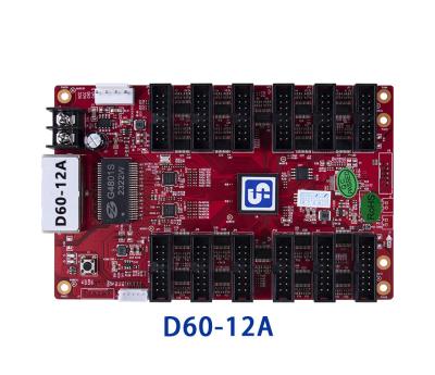 China Sysolution receiving card D60-12A,12HUB75 ports support P2 P2.5 P3 P5 modules for sale