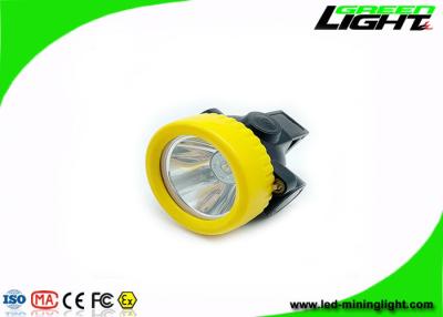 China IP67 Waterproof Rechargeable Miners Headlamp ABS PC 5000Lux Cordless Cap Lamp for Underground for sale