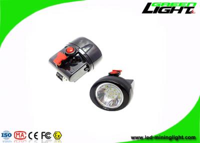 China Portable Cordless Mining Light 85lum 4000lux Mining Hard Hat Lights Rechargeable for sale