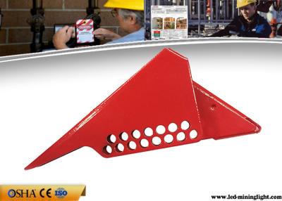 Китай Красный шариковый клапан запирает вне 7 частей Padlocks доступный стальной материал продается
