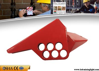 中国 1850g赤い弁はセリウムを証明したパワー上塗を施してある鋼鉄材料を締める 販売のため