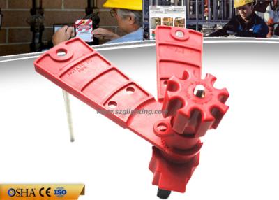 China Two Arms Valve Lock Out Suitable 3 / 4 / 5 Way Valves 25 Mm - 40 Mm Size for sale