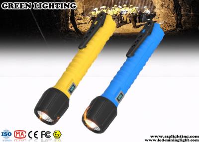 China IP68 LED Explosion Proof Flashlight , Emergency Rechargeable Led Torch for sale