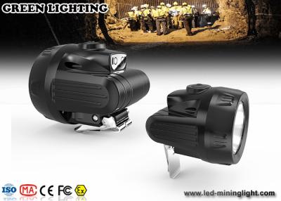 China 7000 Lux Rechargeable Coal Miners Headlamp / Mining Led Lights High Brightness for sale