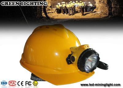 China 25000 Lux 12Ah Battery 3W LED Coal Mining Lights with 4 Levels Lighting for sale