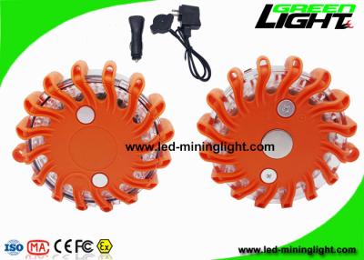 China Magnetic Amber Safety Flashing LED Warning Light for Emergency Traffic Signal Road Flare for sale