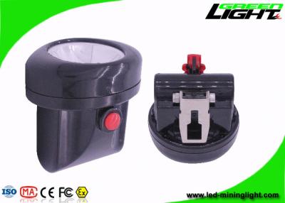 China 85 LUM illuminous Coal Miners Headlamp 2.8 Ah Rechargeable Li - Ion Battery for sale