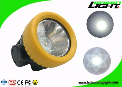 China 0.74W 5000lux Strong Brightness LED Mining Light IP68 Waterproof 1000 Battery Cycles for sale