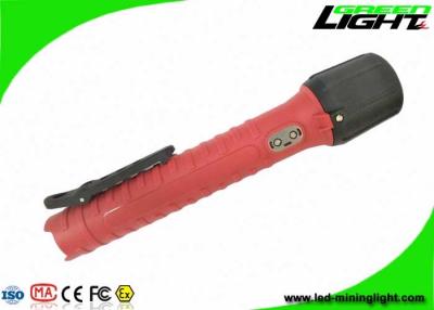 China 1300Lum Rechargeable Led Flashlight 25000Lux GL-T666 IP68 15hrs Long Working Time for sale