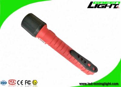 China Strong Brightness IP68 Explosion Proof Flashlight USB 4.4Ah Li - Ion Battery 25000lux for sale