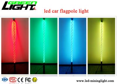 China Remote Controller 1.8m LED Warning Light RGB Colorful IP67 Waterproof Flexible Pole for sale